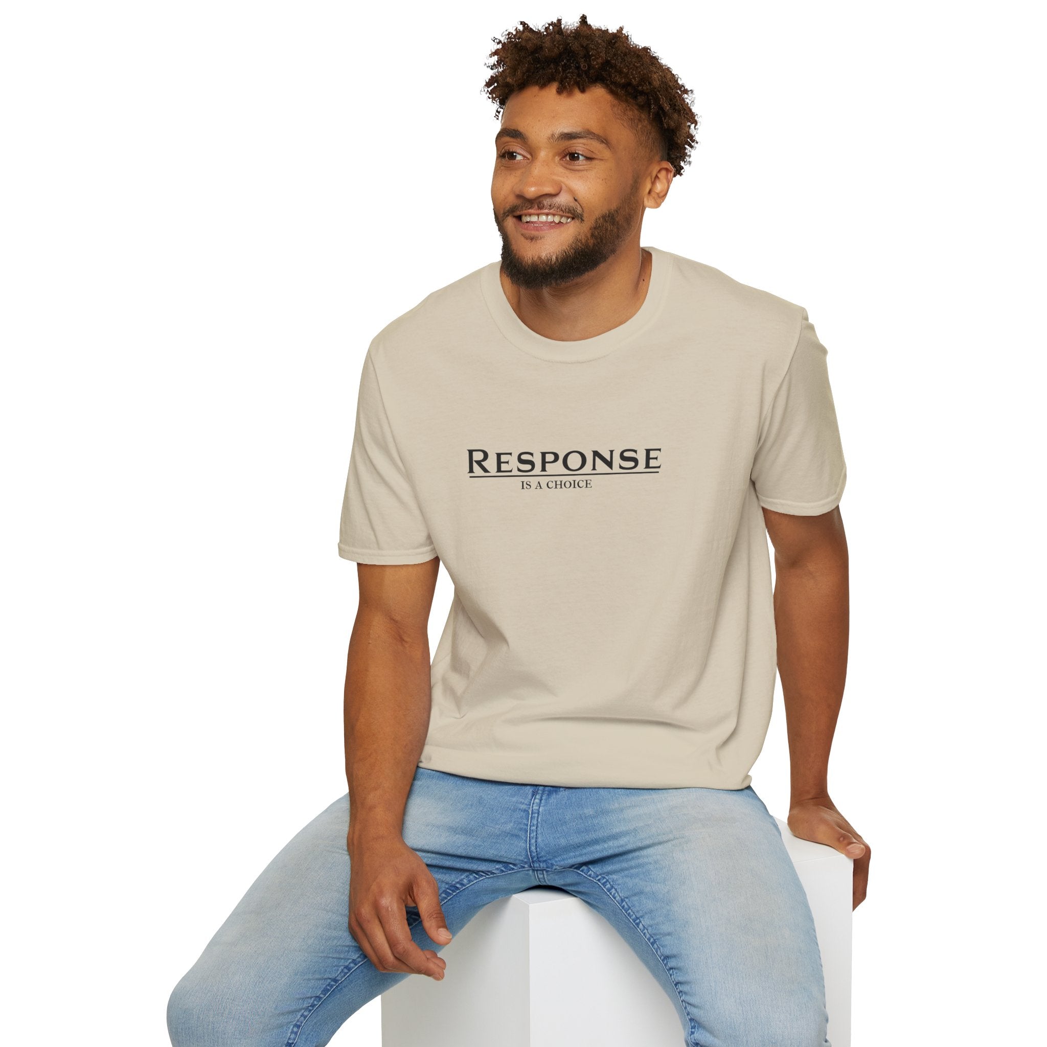 Response Is a Choice — Softstyle Tee | CHOICE Collection