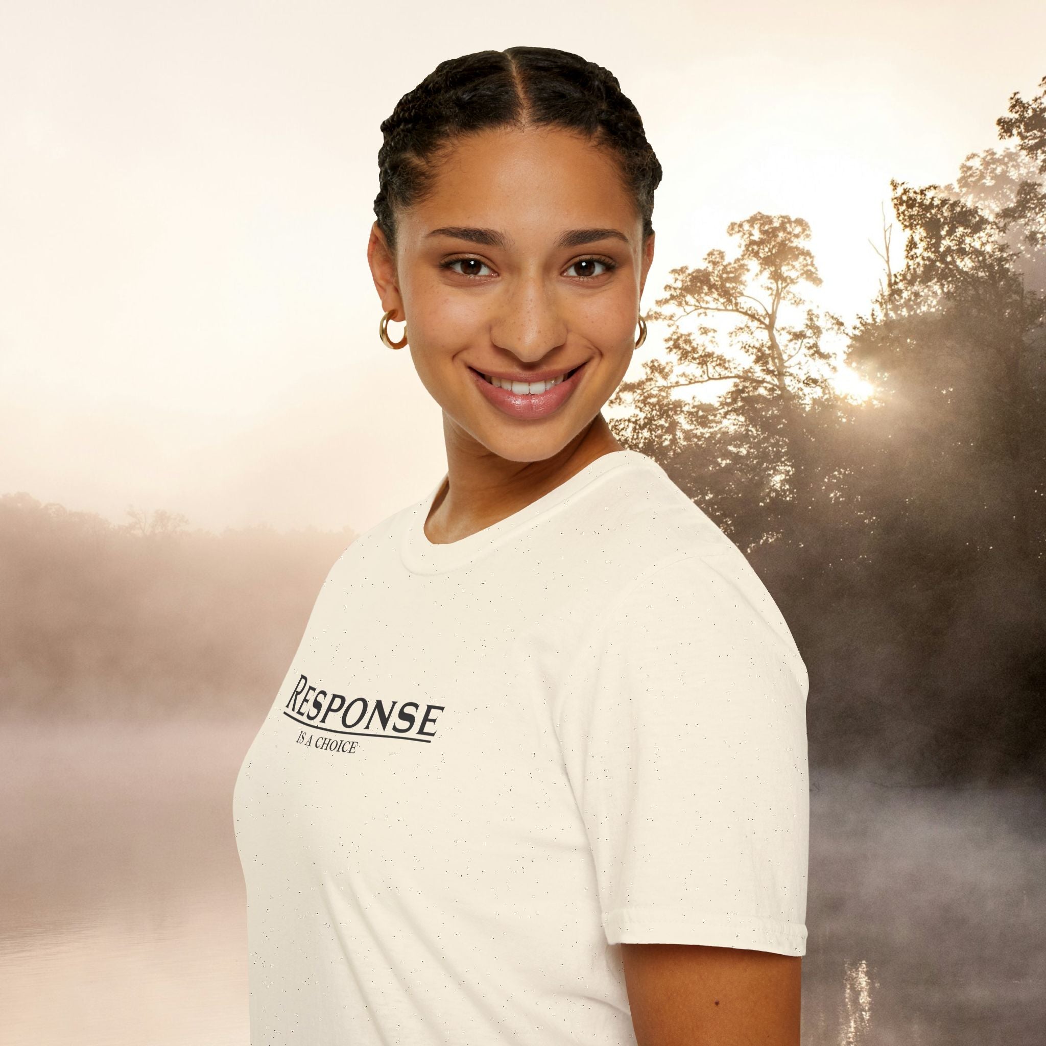 Response Is a Choice — Softstyle Tee | CHOICE Collection
