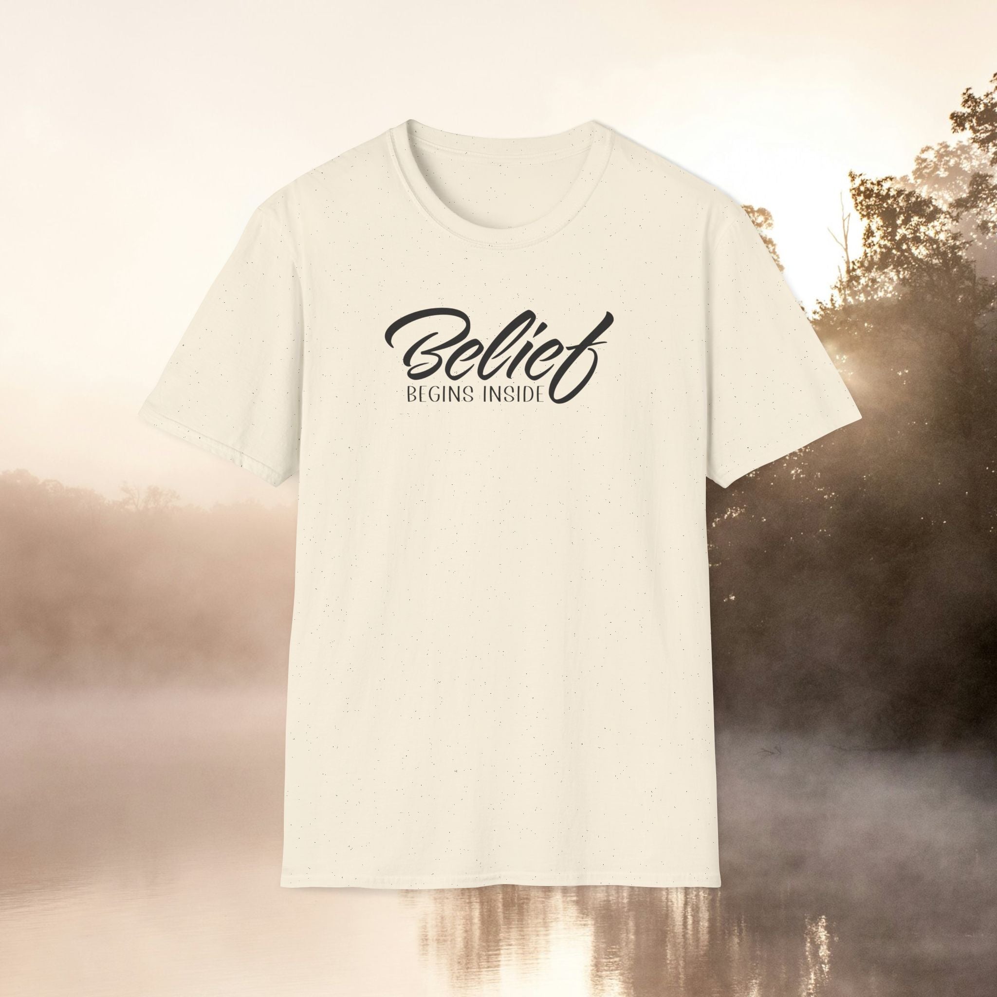Belief Begins Inside — Softstyle Tee