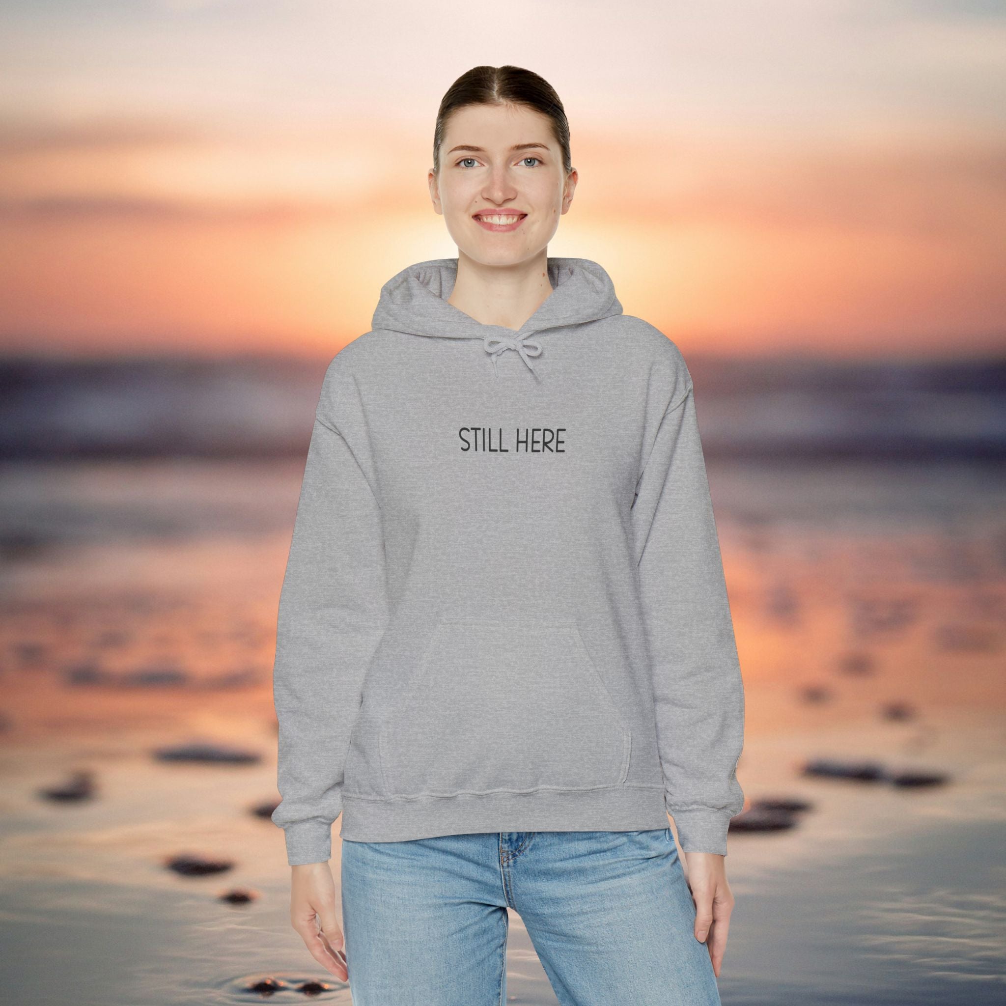 Still Here — By Choice Hoodie | Conscious Response Pullover