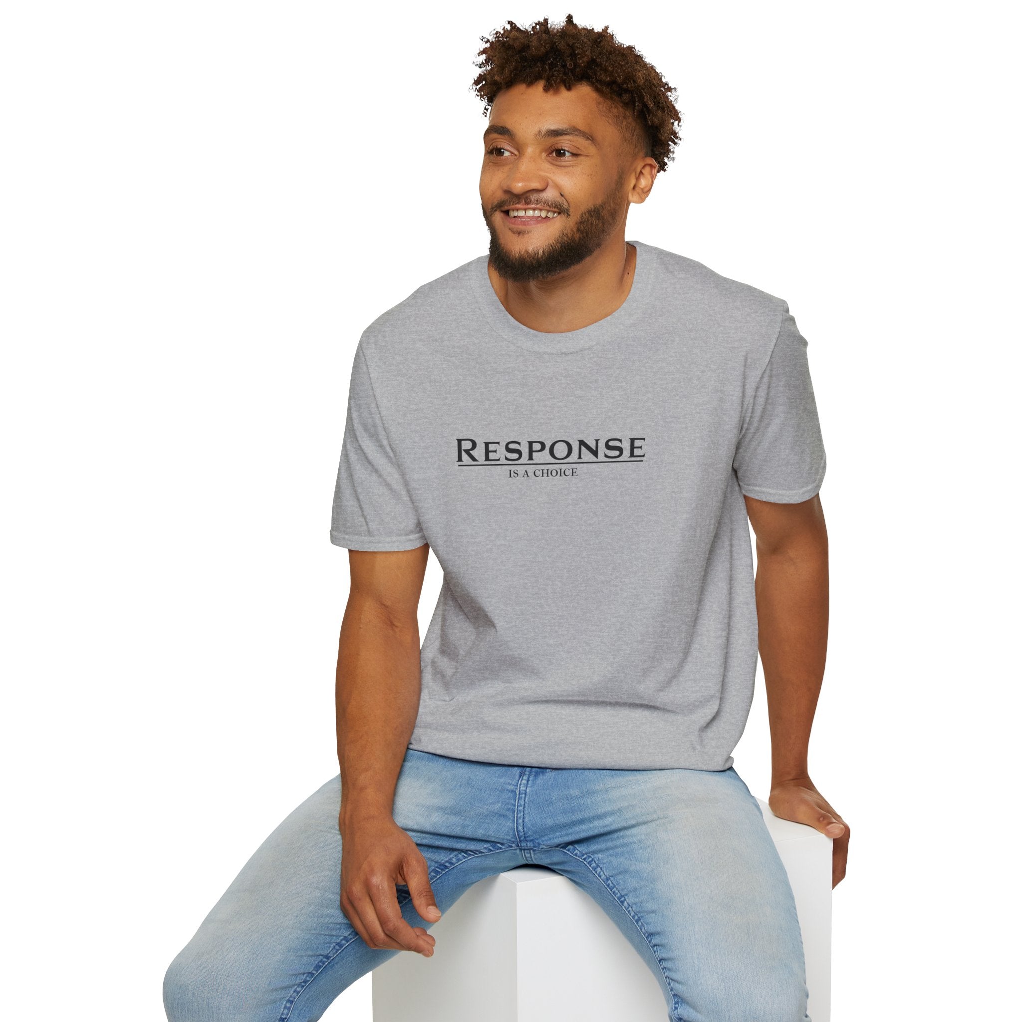 Response Is a Choice — Softstyle Tee | CHOICE Collection