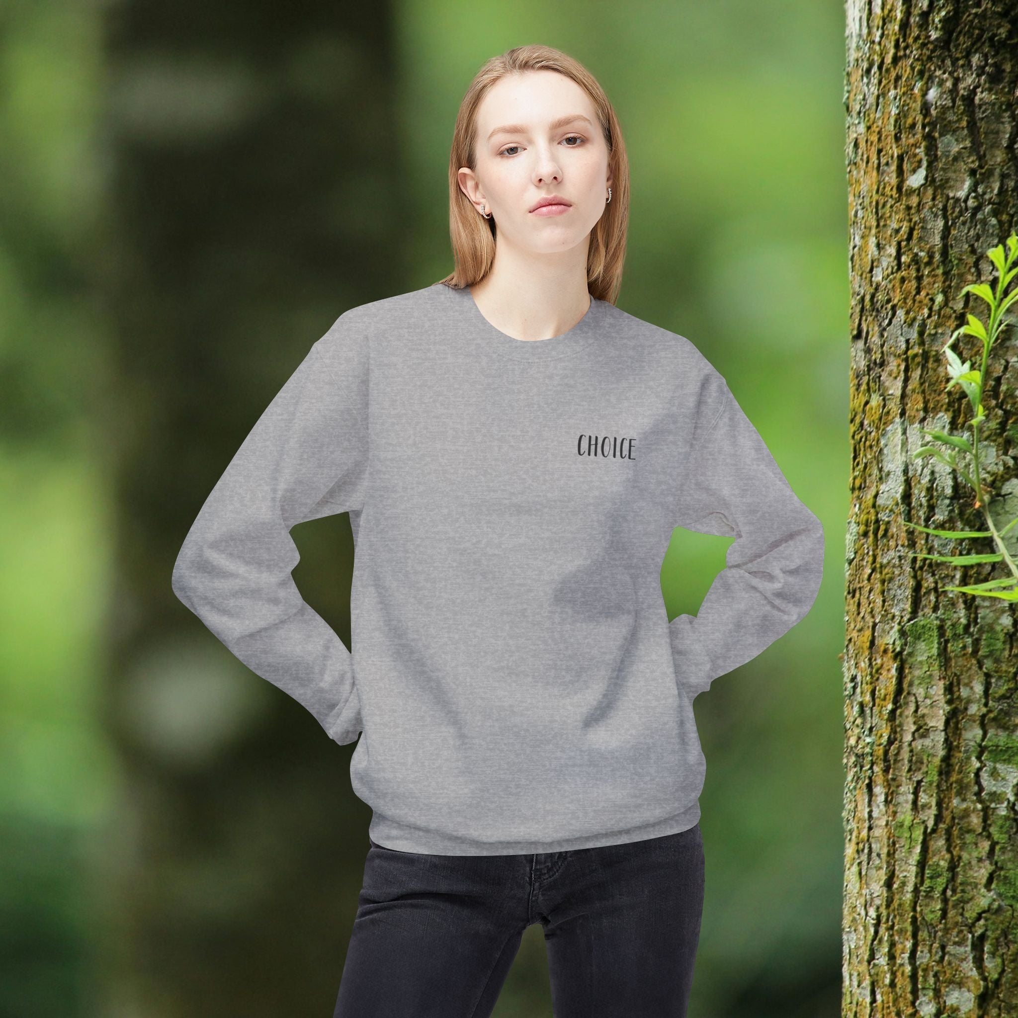 Choice Without Resistance — Unisex Crewneck Sweatshirt