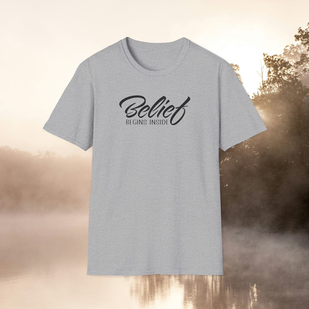 Belief Begins Inside — Softstyle Tee