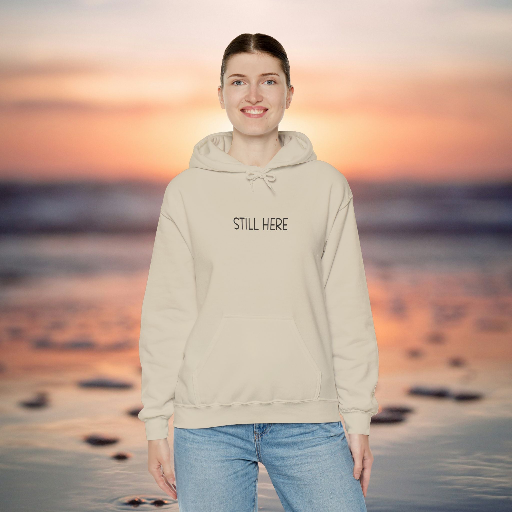 Still Here — By Choice Hoodie | Conscious Response Pullover
