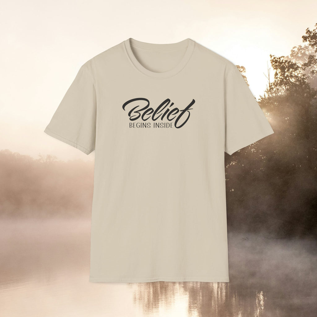 Belief Begins Inside — Softstyle Tee