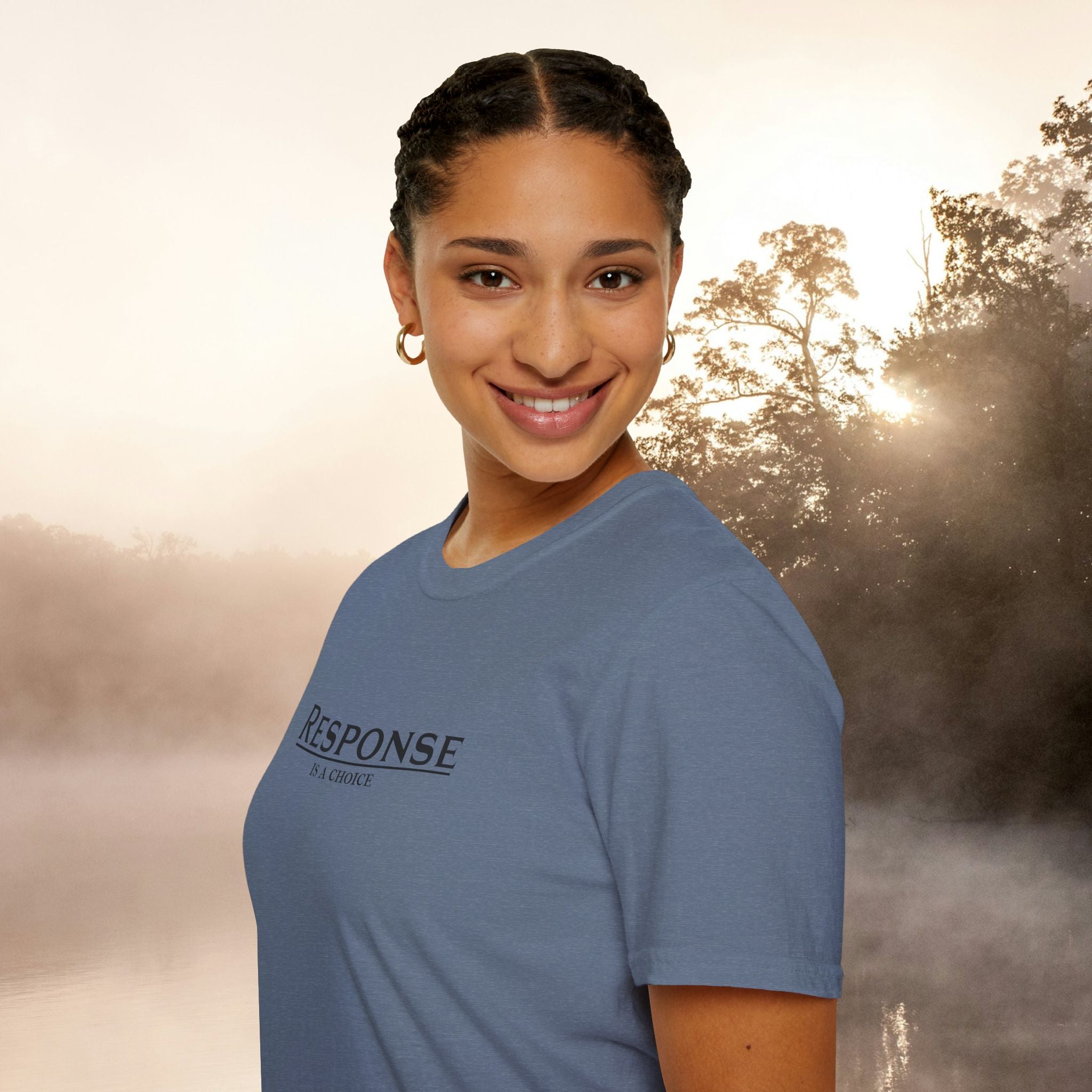 Response Is a Choice — Softstyle Tee | CHOICE Collection